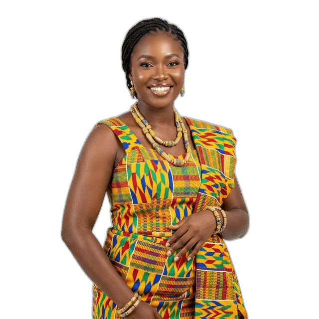 African fashion model